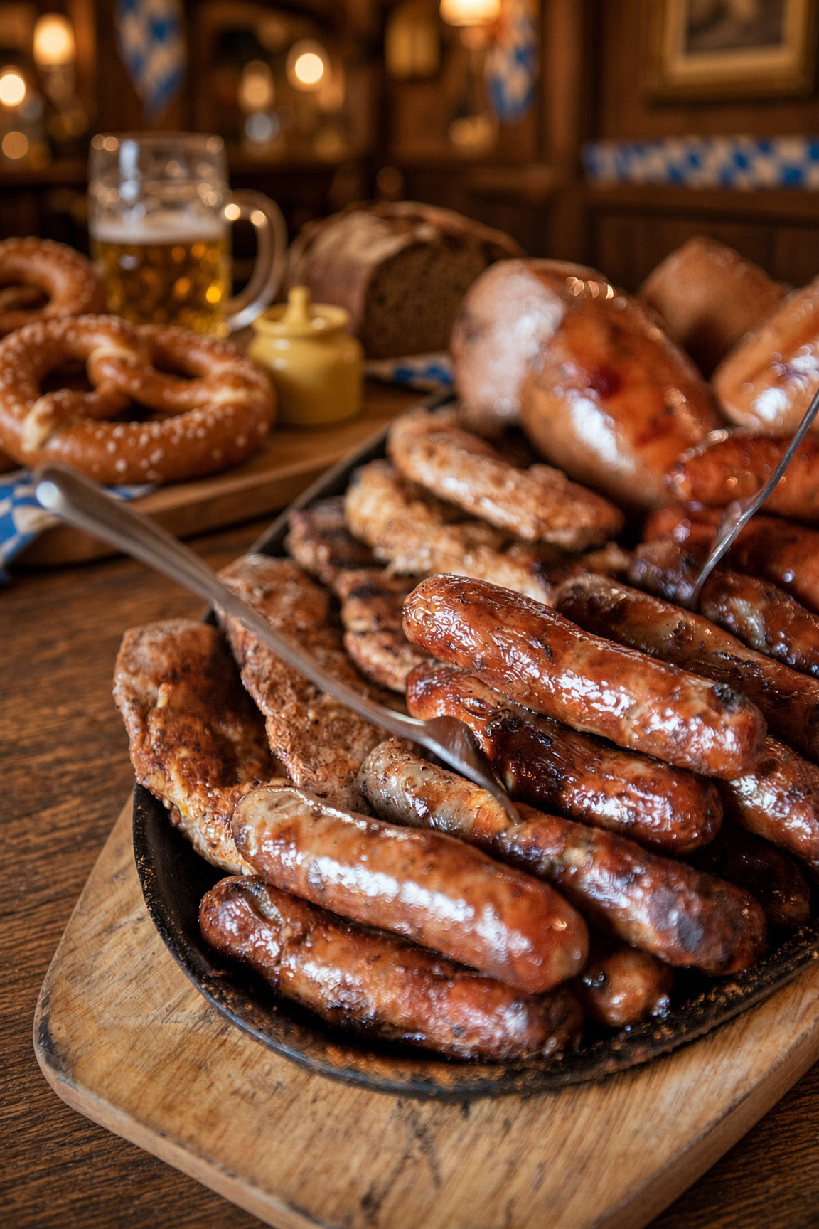 Nuremberg Style Bavarian Breakfast Sausage Links