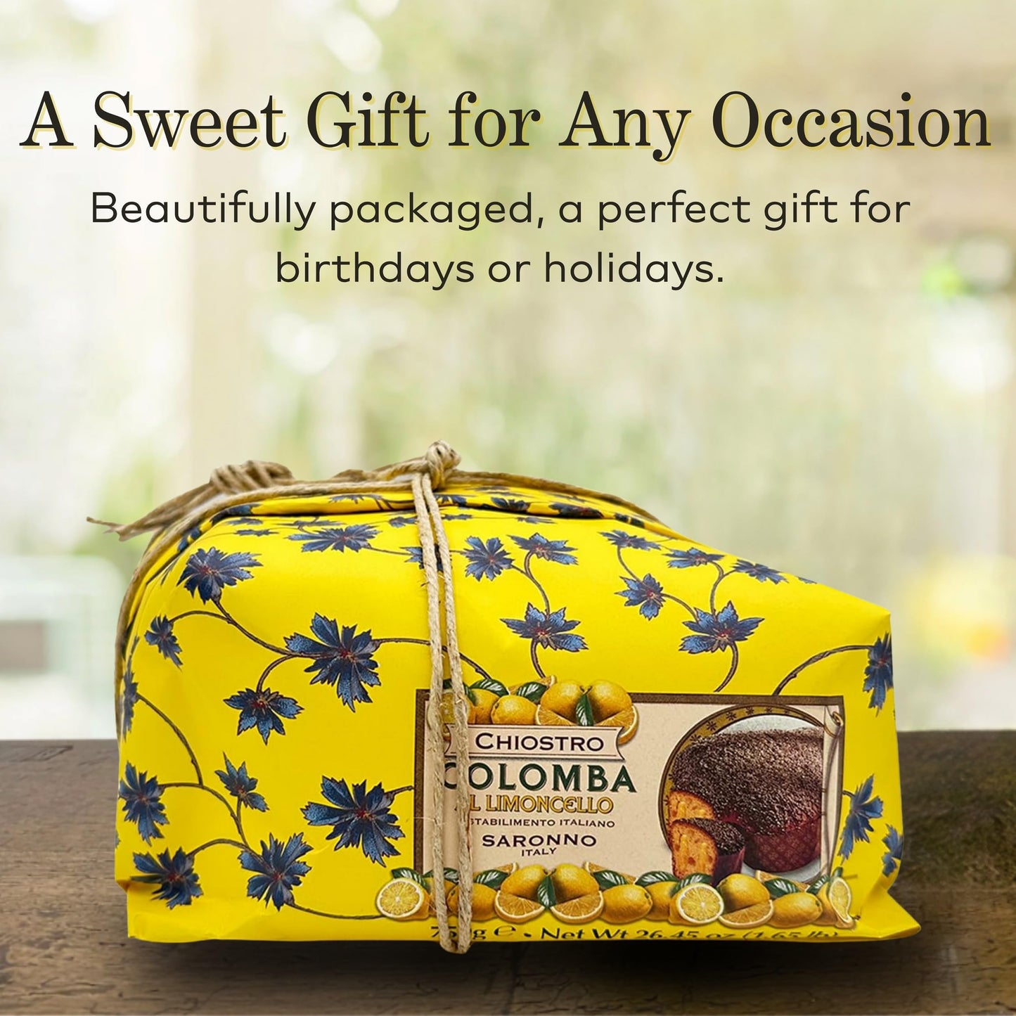 Limoncello Colomba Easter Cake - 750 g