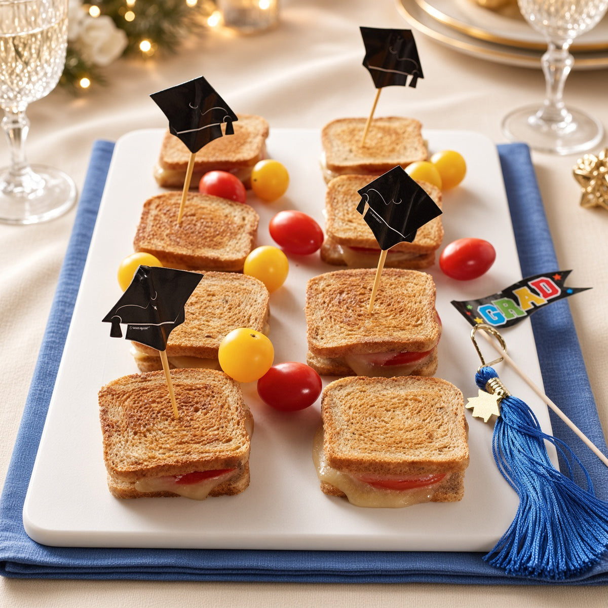 Mini Bacon Grilled Cheese Sandwiches - Les Chateaux de France - 90/Case