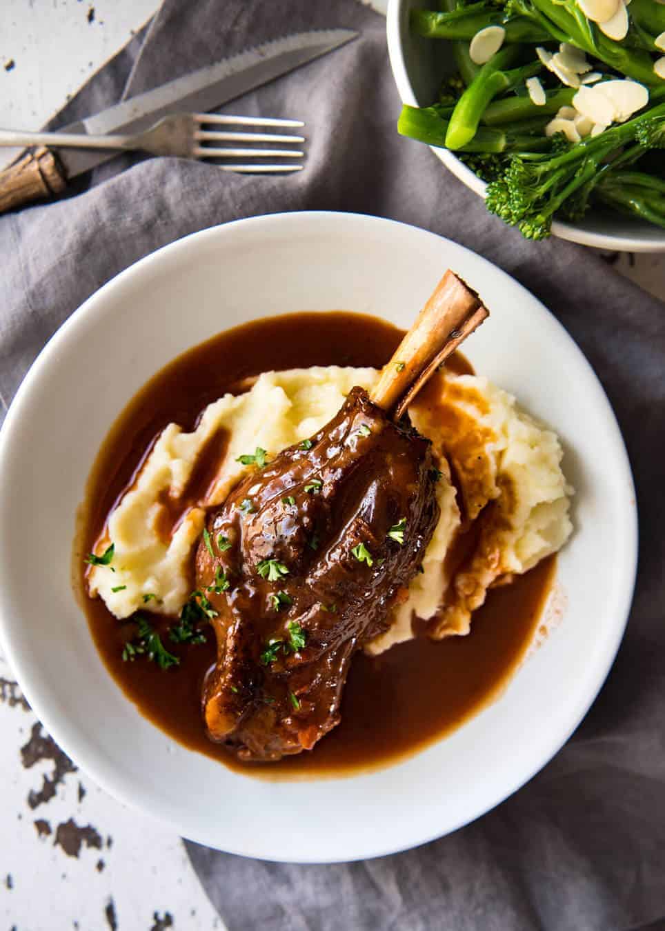 Lamb Shanks - Frenched