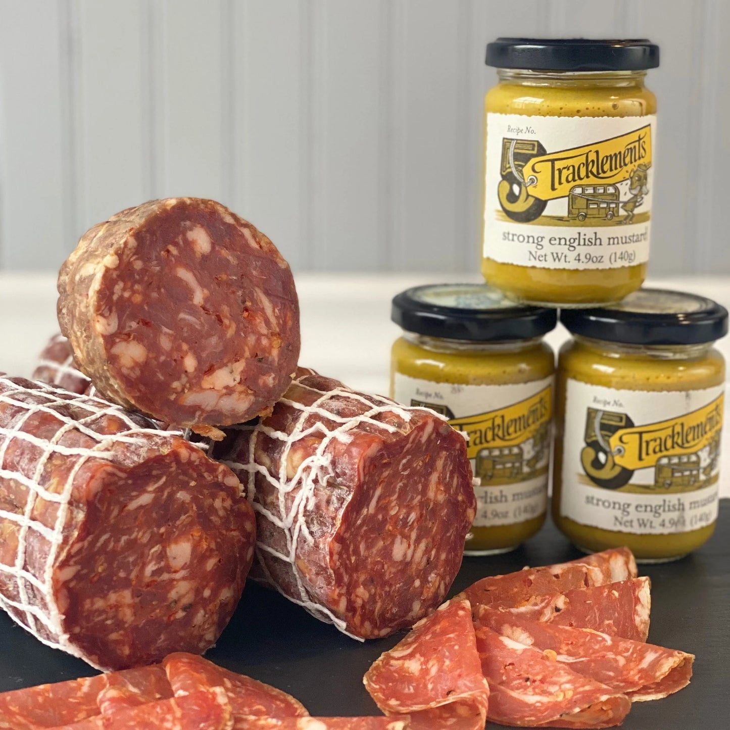 Tracklements, Mustard Strong English, 4.9 oz