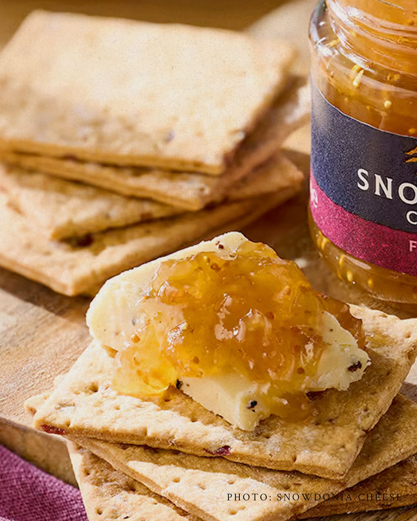 Snowdonia Cheese Company, Chutney Pear Date And Cognac, 4 oz