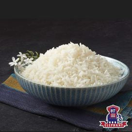 Royal 817 Elephant Thai Hom Mali Jasmine White Rice, Gluten Free, Kosher, Non-GMO- 50 lb