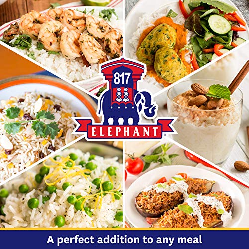 Royal 817 Elephant Thai Hom Mali Jasmine White Rice, Gluten Free, Kosher, Non-GMO- 50 lb