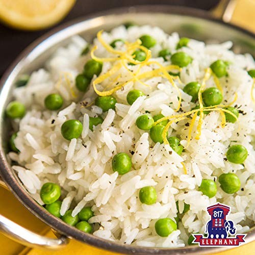 Royal 817 Elephant Thai Hom Mali Jasmine White Rice, Gluten Free, Kosher, Non-GMO- 50 lb