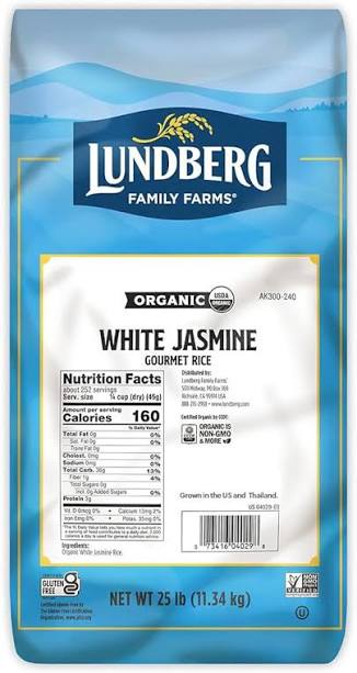 Organic Jasmine White Rice - Gluten Free, Vegan, Kosher, Non-GMO