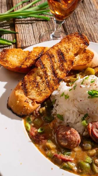 Bayou Bounty: Homemade Chicken, Shrimp & Andouille Gumbo