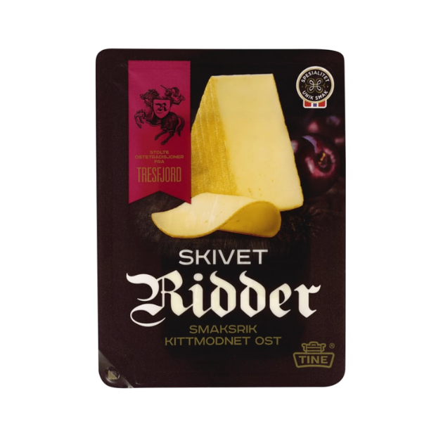 Tine Ridderost Knight Cheese Sliced — 170g