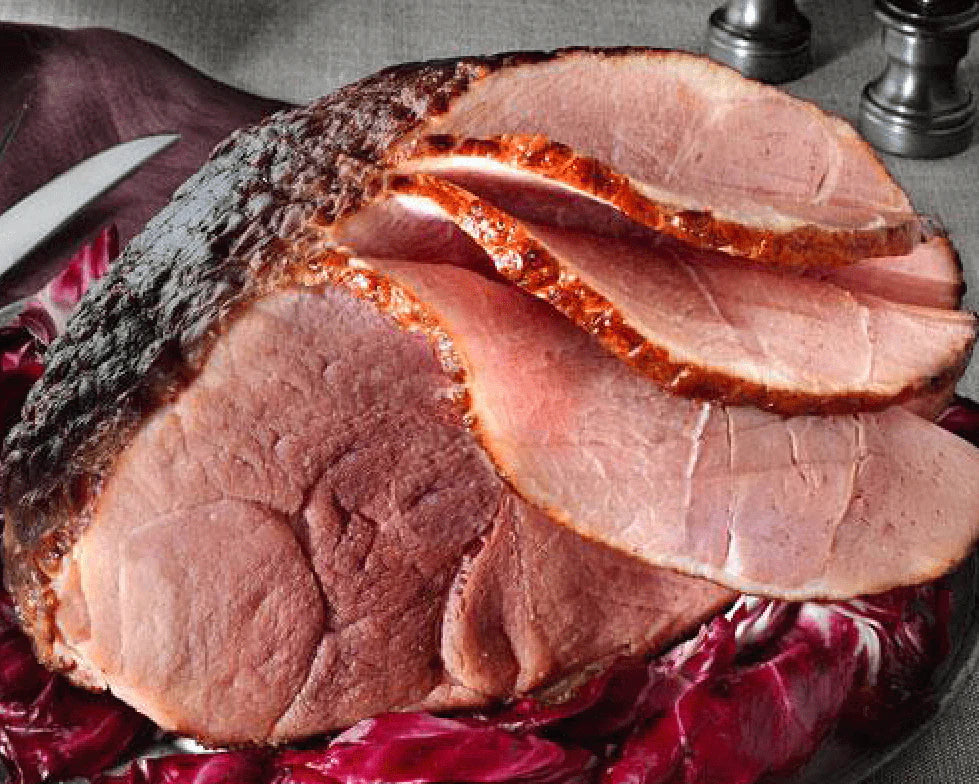 Heritage Berkshire Applewood Smoked Ham, Antibiotic Free, Gluten Free - 7 lb