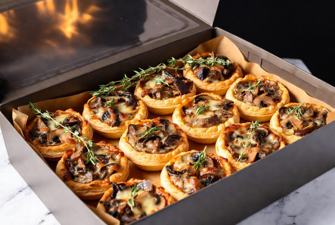 Wild Mushroom Medley Tarts