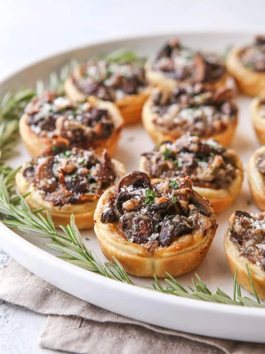 Wild Mushroom Medley Tarts