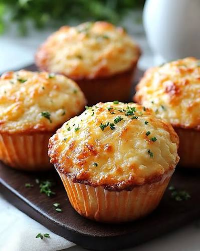 Savory Mini Boursin Cheese Muffins