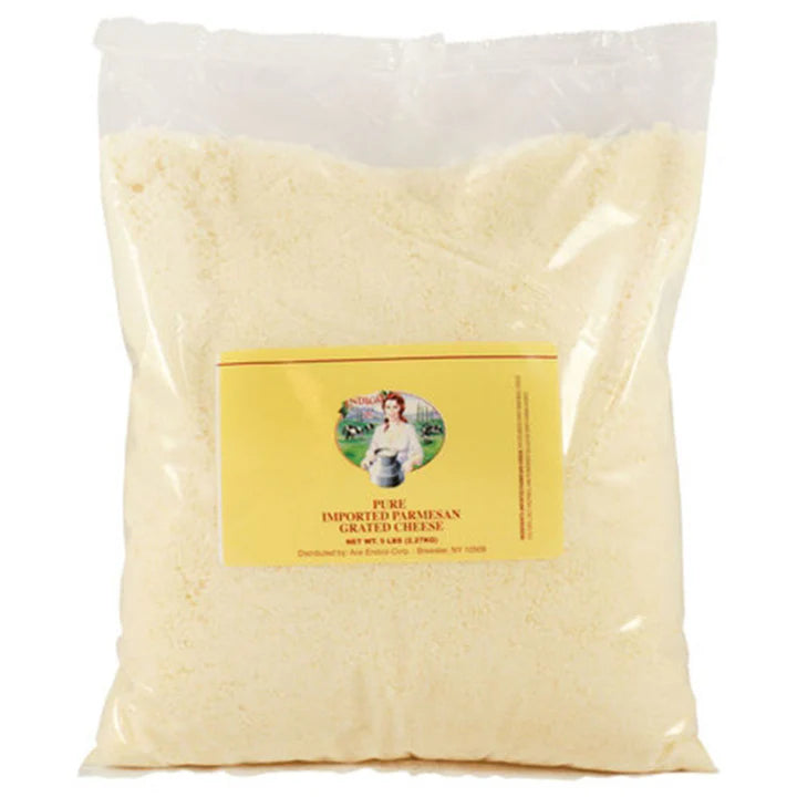 Imported Grated Parmesan Cheese, 5 lb