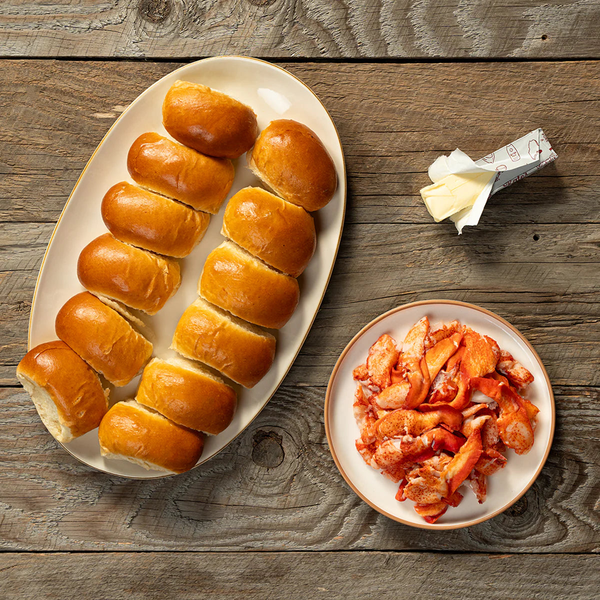Mini Maine Lobster Brioche Rolls Kit
