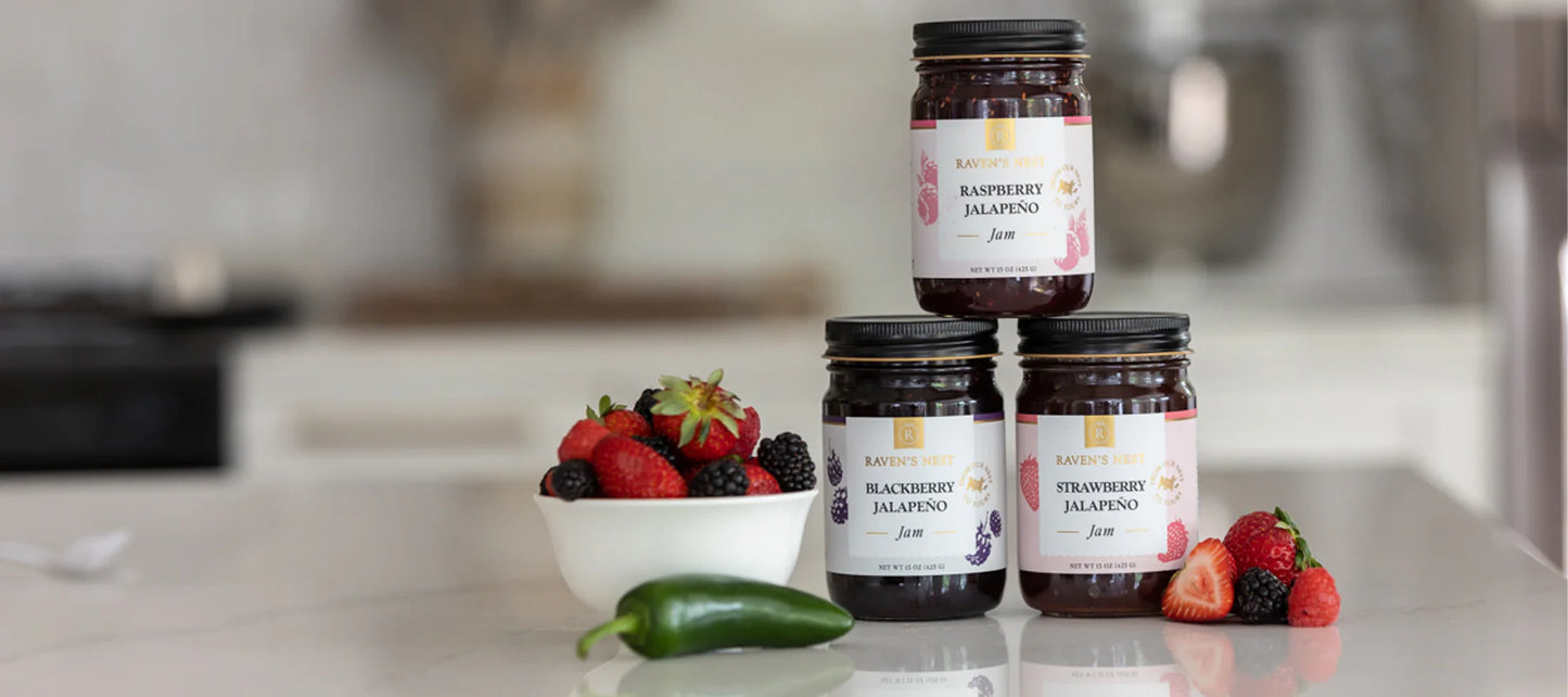 Raven’s Nest Hot Pepper Jam - 5 Irresistible Flavors