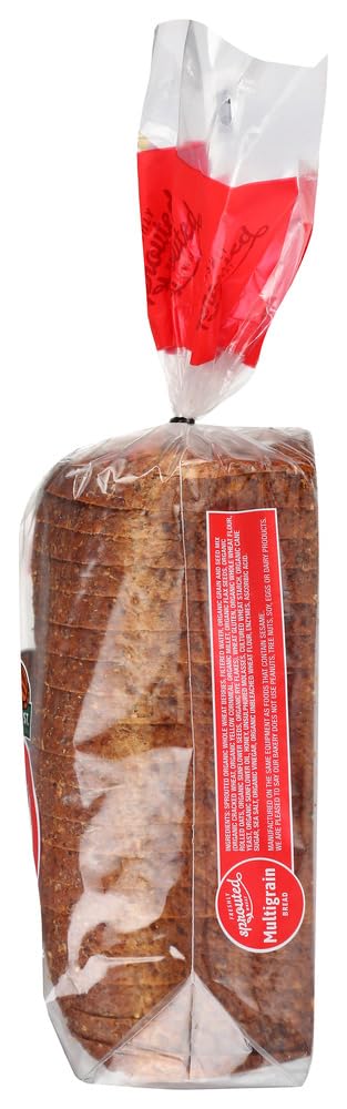 Alvarado Street Bakery Organic Sprouted Wheat Multi-Grain Bread - 6/Case