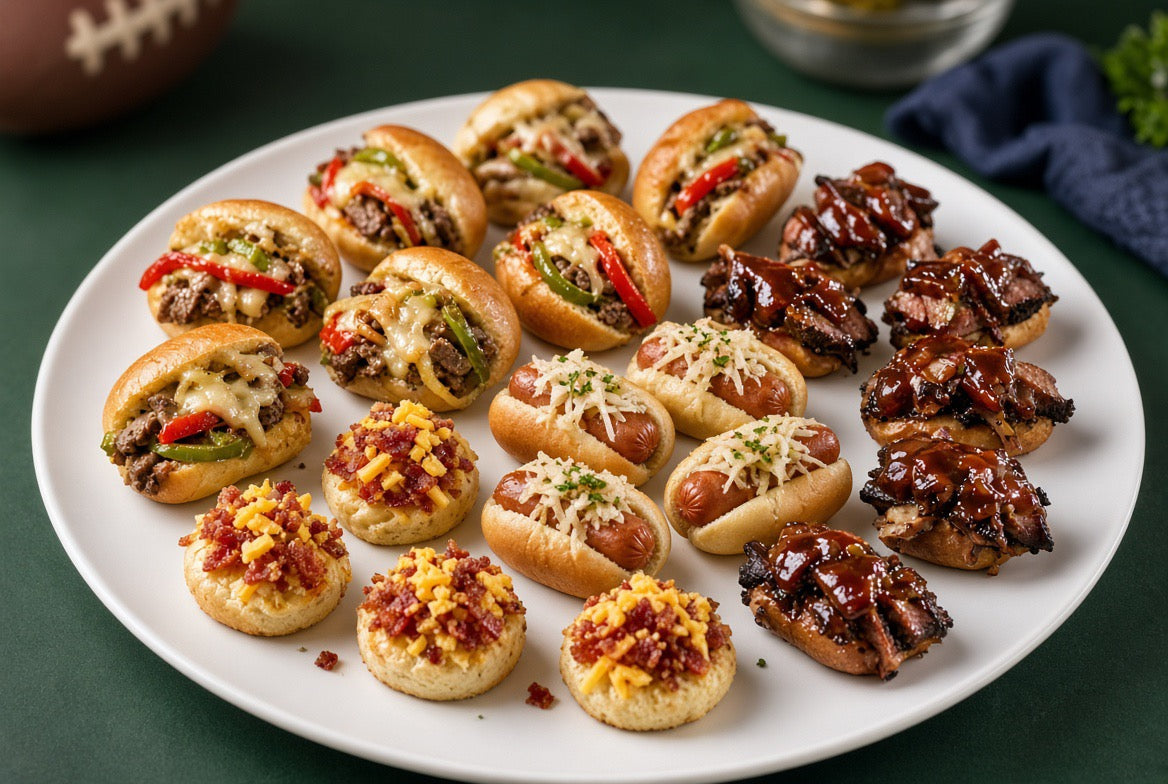 Game Day Grab Case | 4 Mini Sandwiches • 44 Pieces