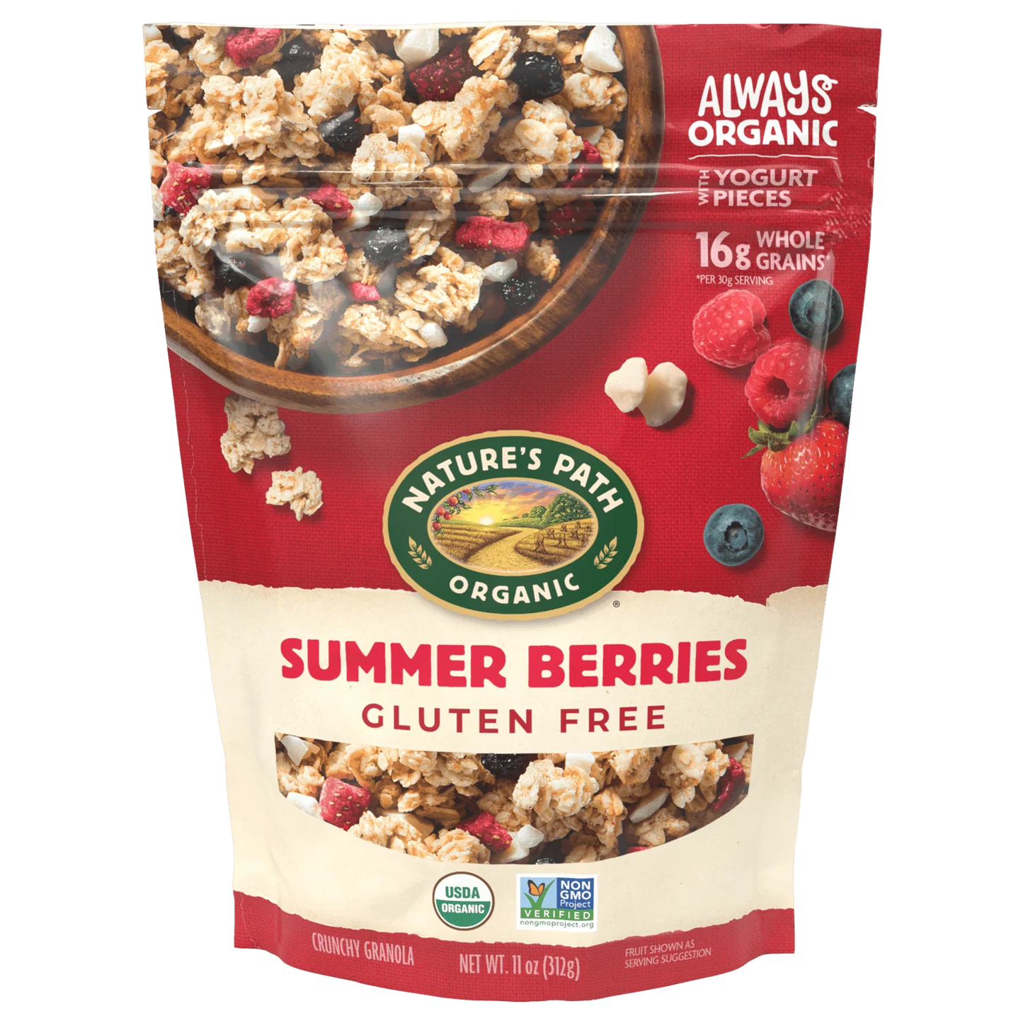 Summer Berries Gluten Free Granola - Pack of 8