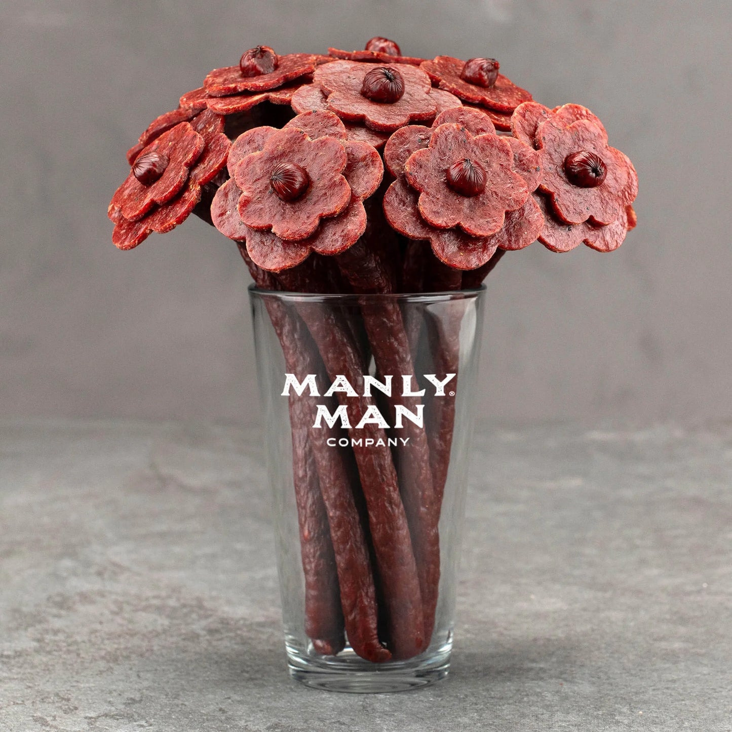 Beef Jerky Flower Bouquet