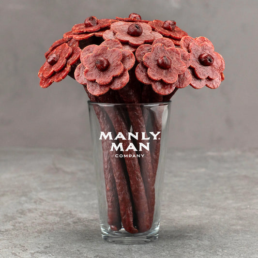 Beef Jerky Flower Bouquet