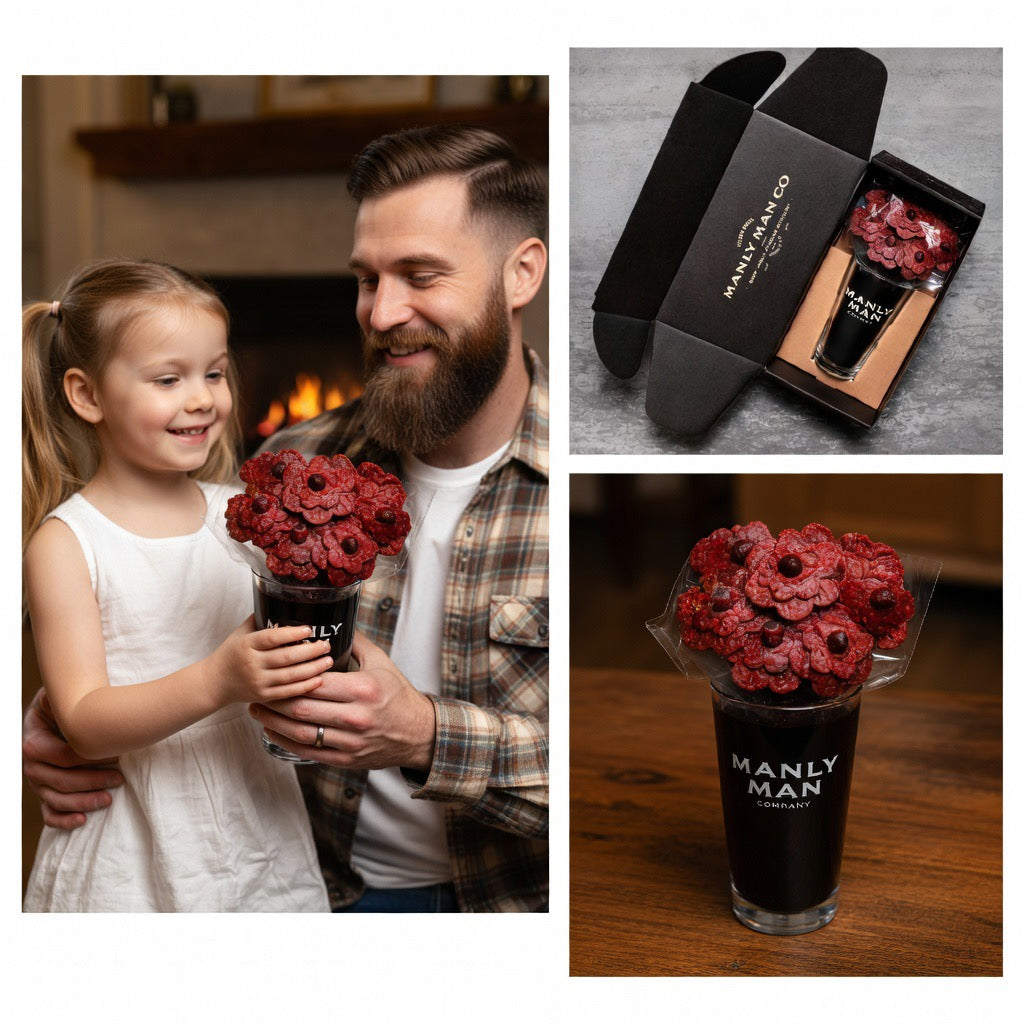 Beef Jerky Flower Bouquet