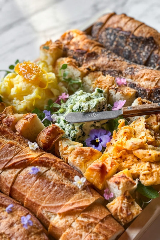 Artisanal Bread & Butter Board, Spring Gathering Serves 15 to 20