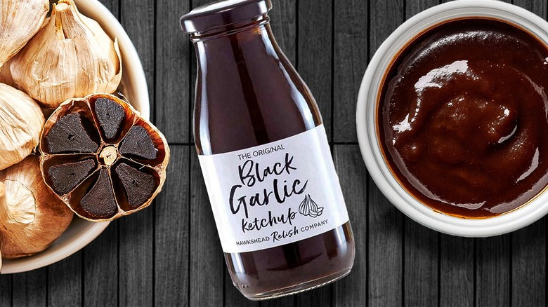 Black Garlic Ketchup by Hawkshead Relish