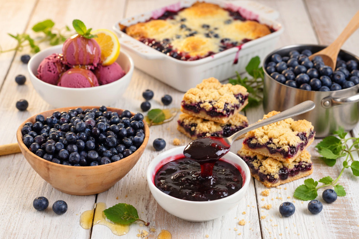 Fresh Frozen Organic Wild Blueberries