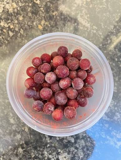 Fresh Frozen Organic Red Gooseberries