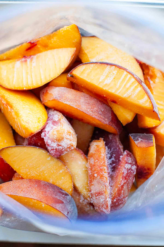 Fresh Frozen Organic Peaches