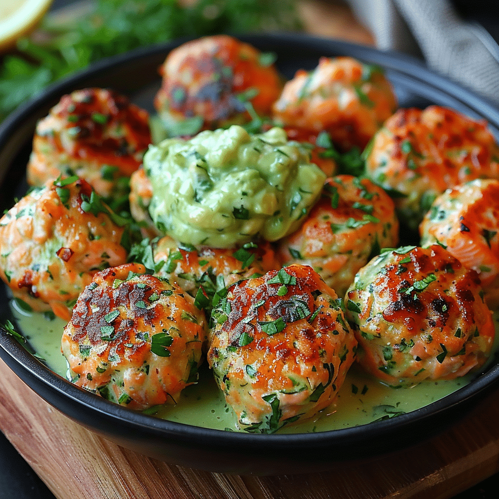 Wild Alaska Sockeye Salmon Meatballs