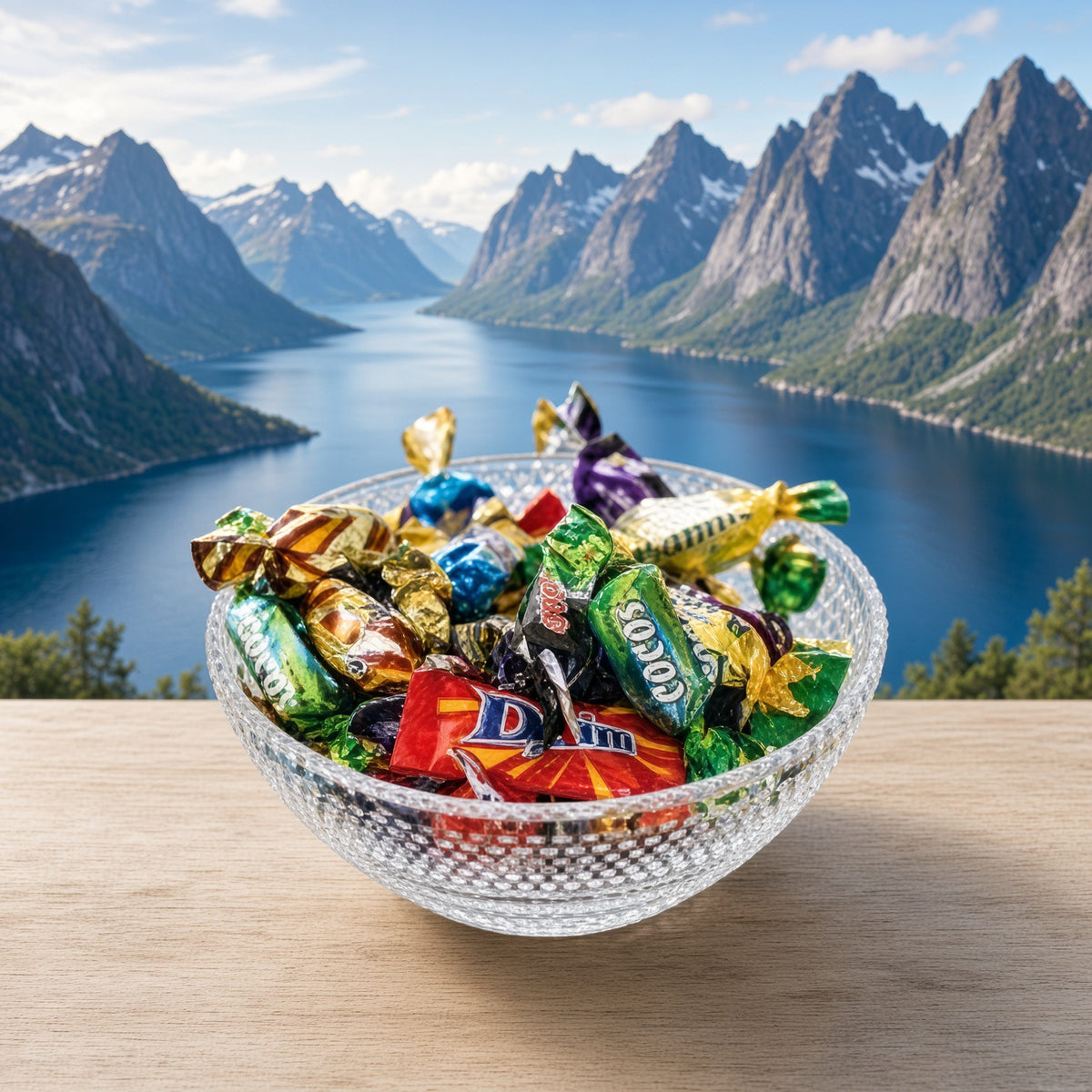 Freia Norwegian Chocolate Twist Assortment - 330g