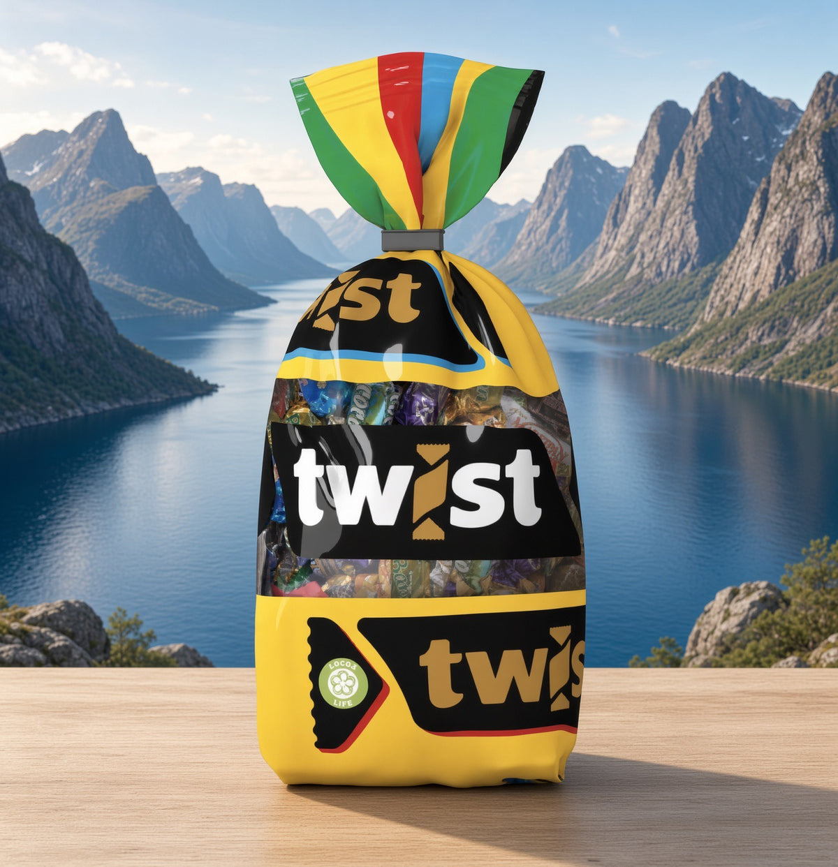 Freia Norwegian Chocolate Twist Assortment- 490g