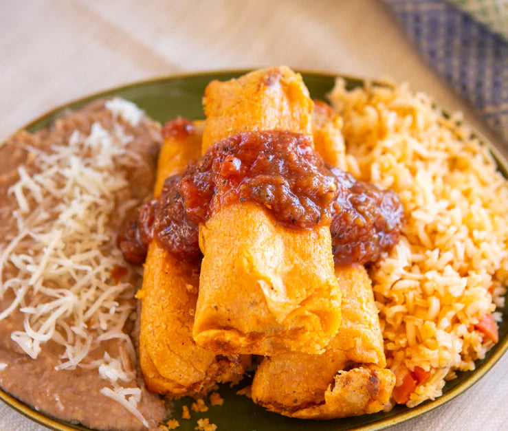 Our Flame-Roasted Hatch Green Chile Favorites, Tamales & Chimichangas