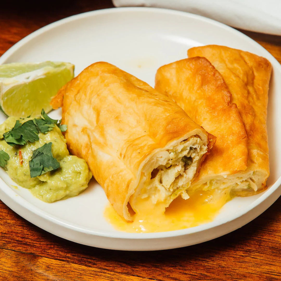 Our Flame-Roasted Hatch Green Chile Favorites, Tamales & Chimichangas