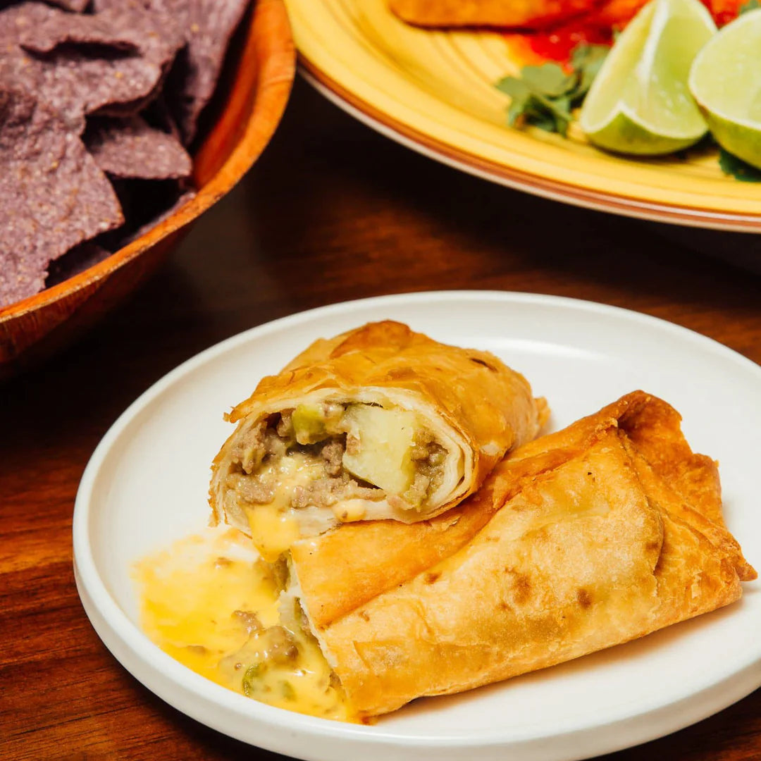 Our Flame-Roasted Hatch Green Chile Favorites, Tamales & Chimichangas