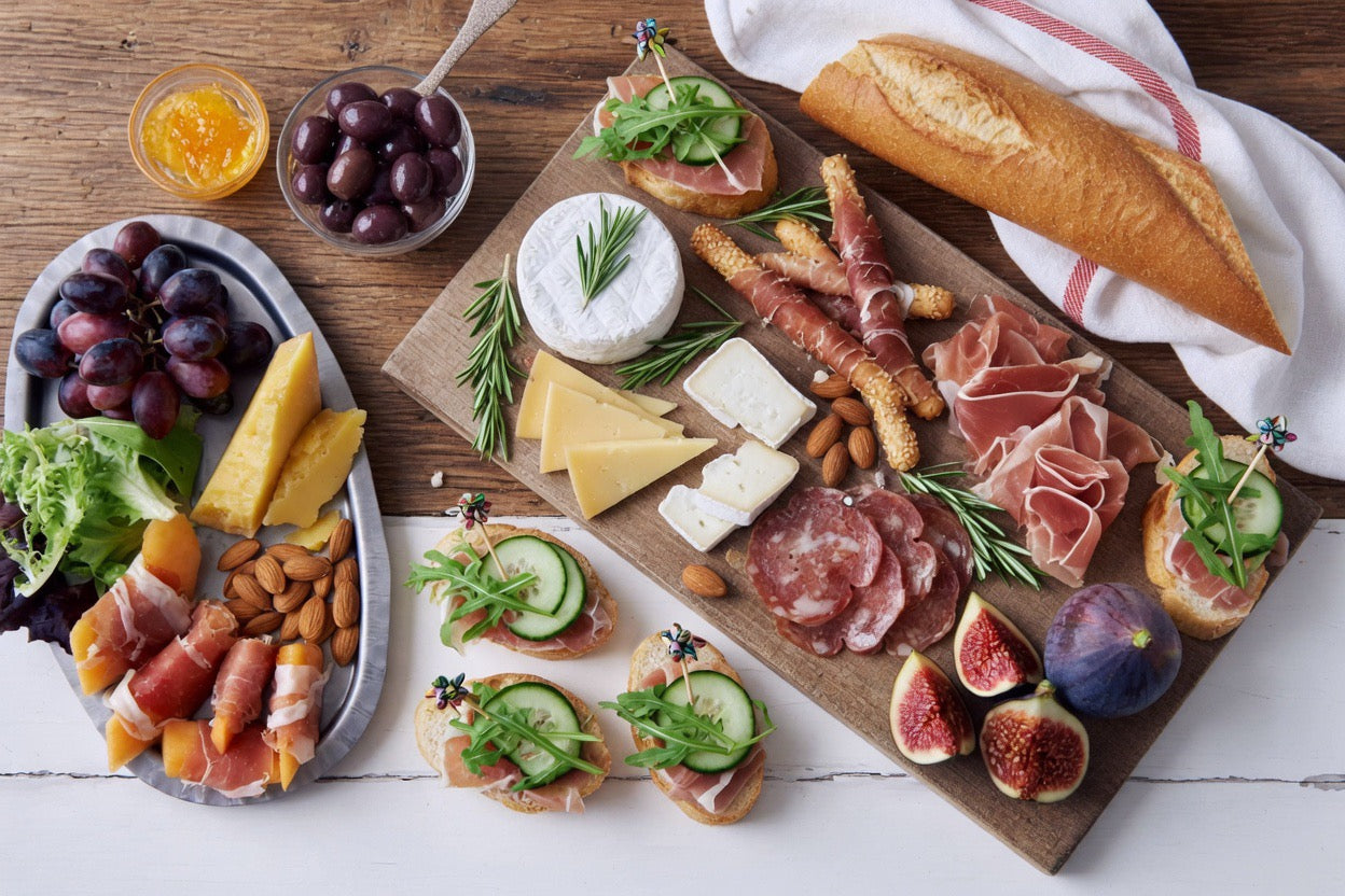 Spanish Charcuterie - Bread, Cheese and Cured Meats