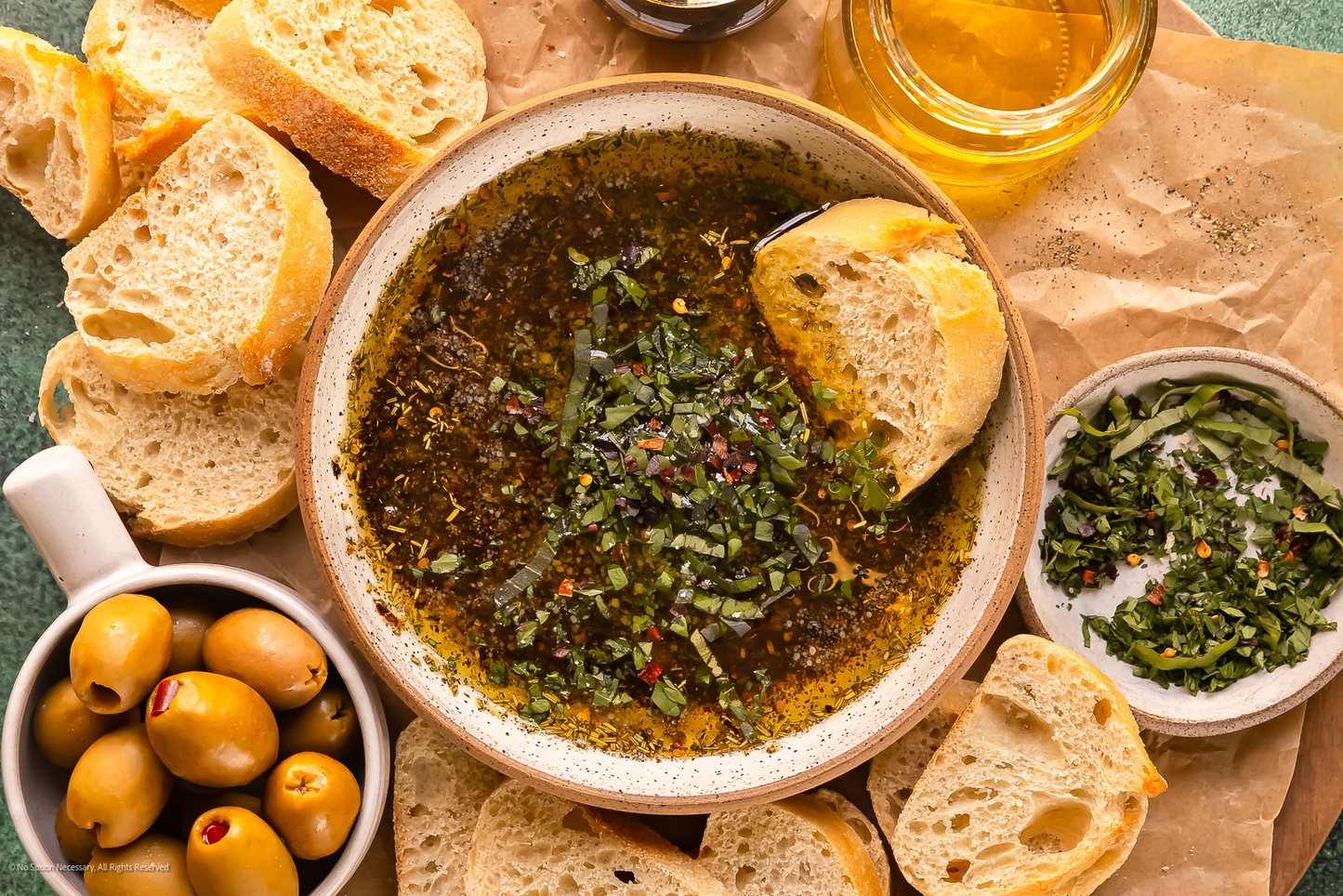 Roasted Garlic & Parmesan Bread Dipper