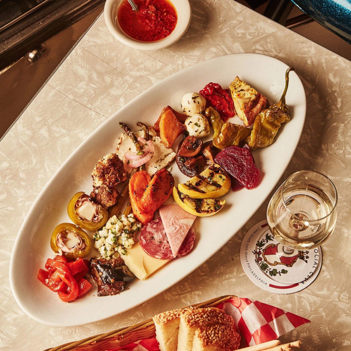 Catherine’s Vegetable Antipasto, Sauce