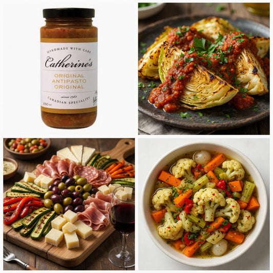 Catherine’s Vegetable Antipasto, Sauce