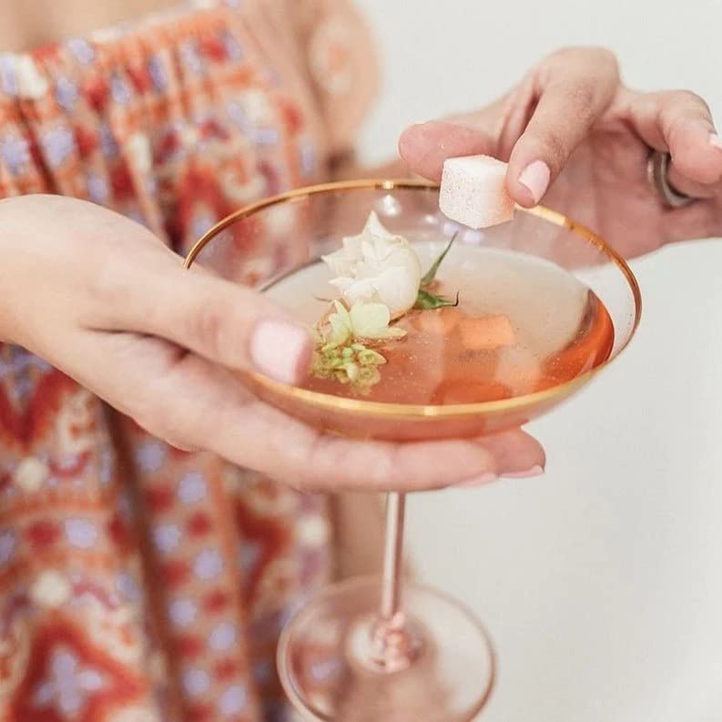 Teaspressa DIY Mimosa Kit – Champagne-Infused Flavored Sugar Cubes