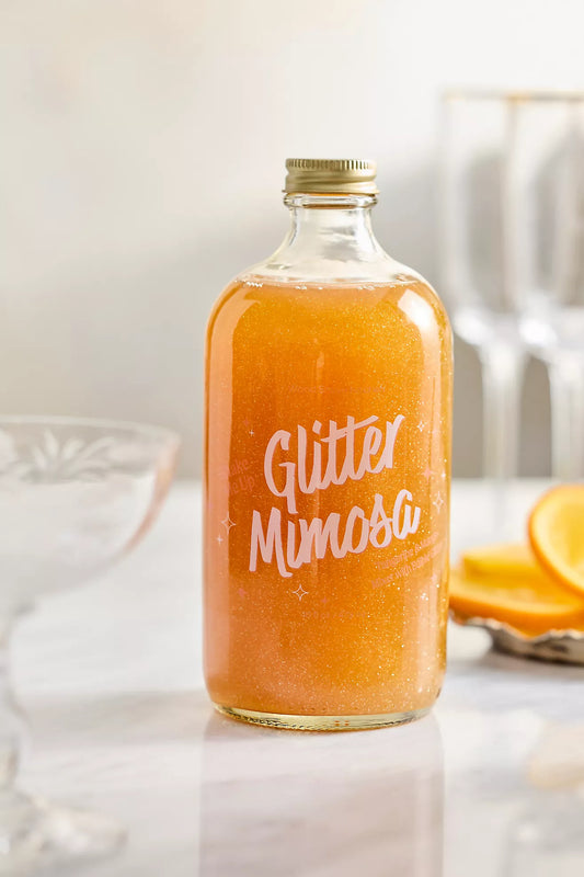 Glitter Mimosa Wine, Cocktail & Mocktail Mixer, 16 fl oz