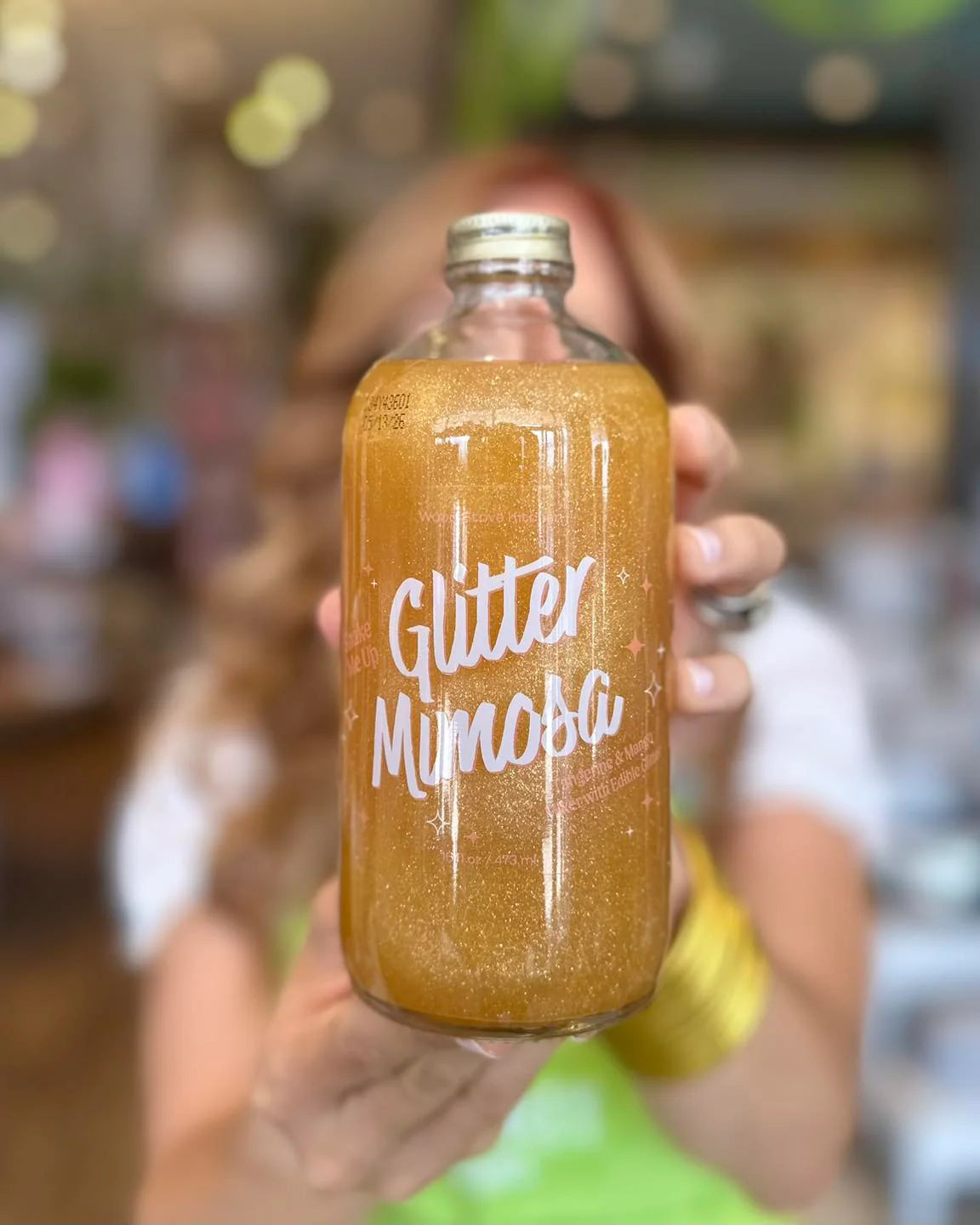 Glitter Cocktail Box: 3 of Our Glitter-Infused Mixers - Glitter Sangria, Glitter Mimosa & Glitter Simple Syrup