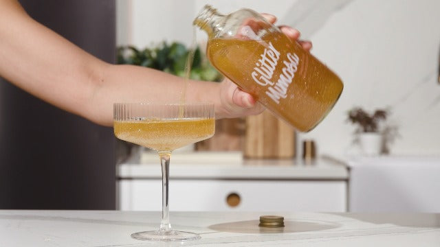 Glitter Mimosa Wine, Cocktail & Mocktail Mixer, 16 fl oz