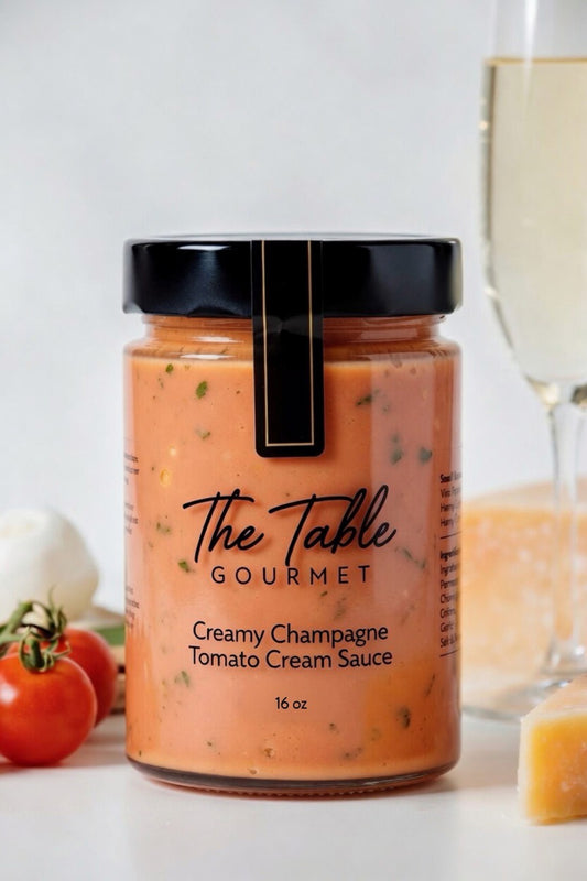 Creamy Champagne Tomato Cream Sauce, Small Batch