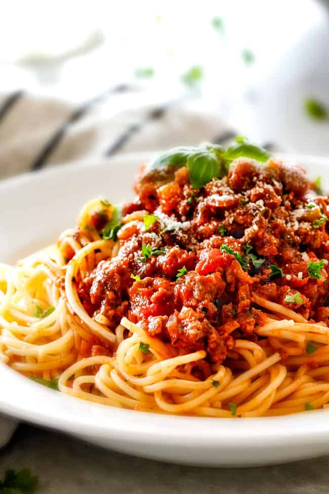 Creamy Bolognese Sauce, Small Batch