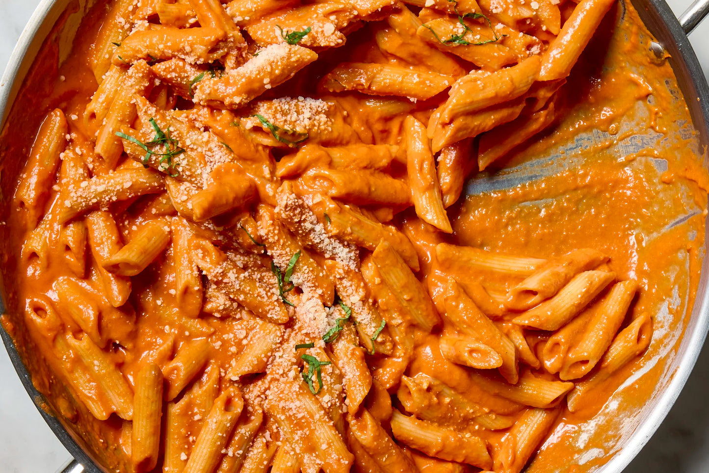 Creamy Spicy Vodka Sauce, Small Batch