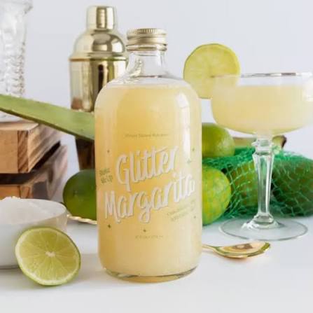 Glitter Margarita Cocktail & Mocktail Mixer, 16 fl oz