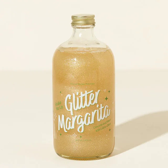 Glitter Margarita Cocktail & Mocktail Mixer, 16 fl oz