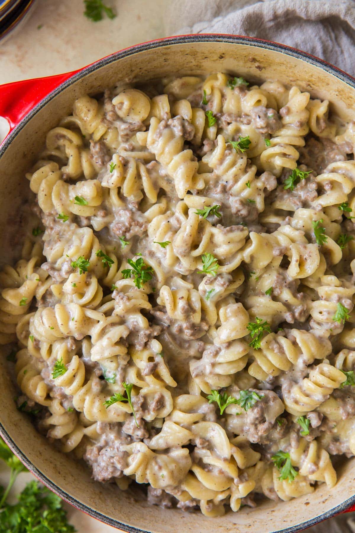 Savory Stroganoff Meal Kit w/Italian Herb Pasta